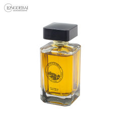 Luxury Unisex perfume glass bottle 50ml empty perfume bottle 100ml with box