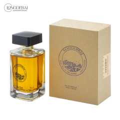 Luxury Unisex perfume glass bottle 50ml empty perfume bottle 100ml with box