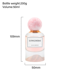 Wholesales 30ml 50ml 100ml Custom Color Volcanic Stone Base Luxury Empty Glass Perfume Bottle