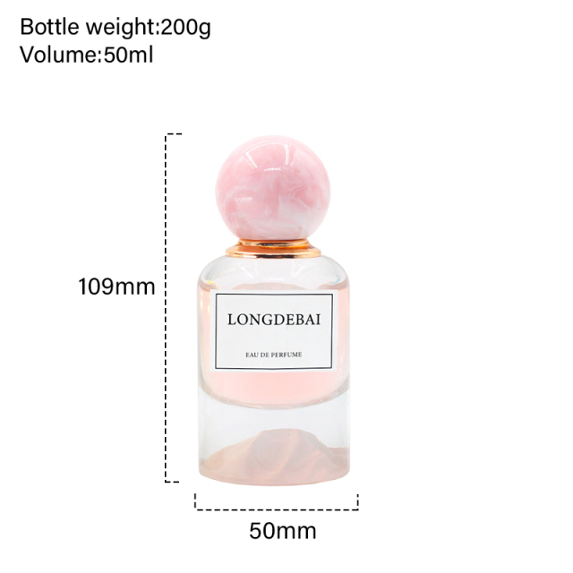 Wholesales 30ml 50ml 100ml Custom Color Volcanic Stone Base Luxury Empty Glass Perfume Bottle