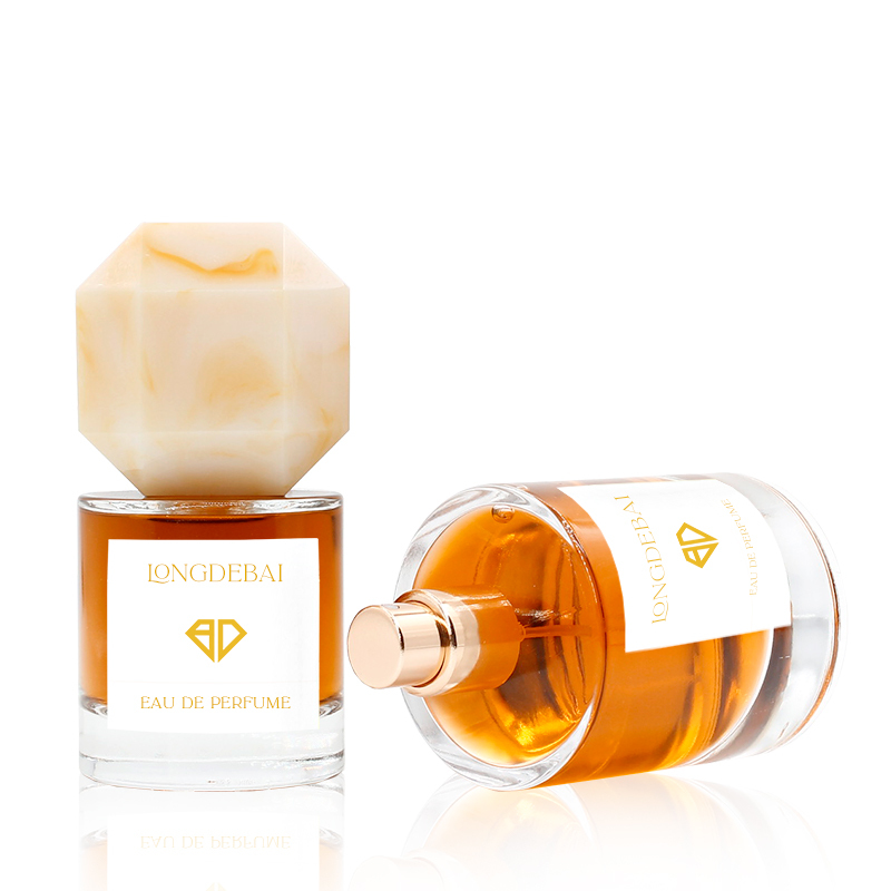 Custom Luxury Empty Parfum Bottle Pump Spray Cylinder Clear Crimp 30ml 50ml Black Perfume Bottle Glass 100ml With Box