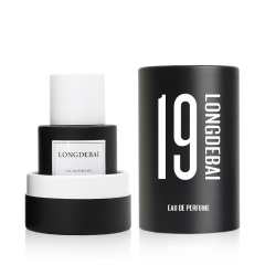 Factory Luxury Custom Empty Black 30ml Glass Parfum Bottle 50ml Clear Pump Crimp Cylinder Perfume Bottle Glass 100ml With Box
