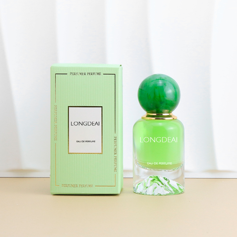 Custom Luxury Round 50ml Perfume Bottle 100ml With Resin Caps