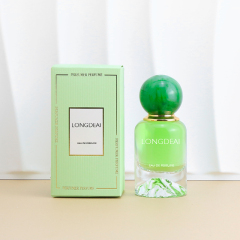 Custom Luxury Round 50ml Perfume Bottle 100ml With Resin Caps