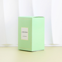 Custom Luxury Round 50ml Perfume Bottle 100ml With Resin Caps