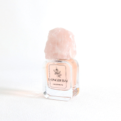 wholesale custom perfume bottle 30ml crimp perfume glass bottle with packing box