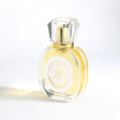 Luxury Custom Clear Round 30ml 50ml Empty Glass Perfume Bottles With box