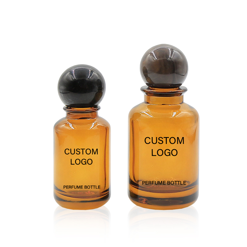 Custom white bottle 30ml 100ml empty perfume glass bottle 50ml with packaging box