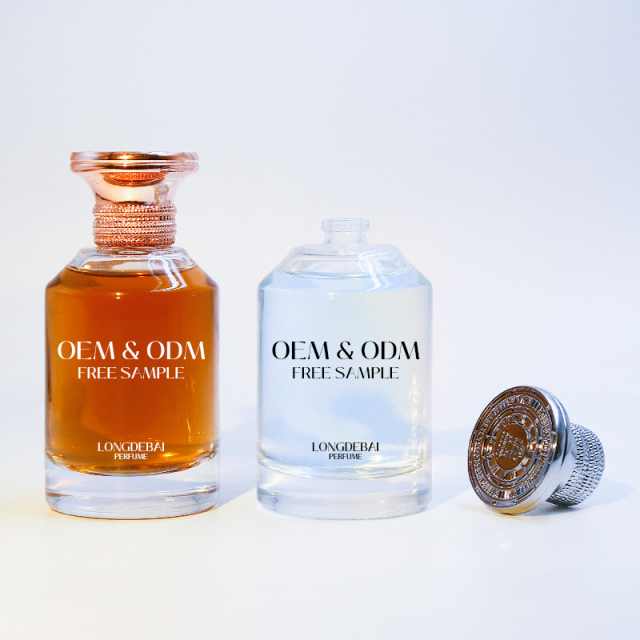 alloy cap 30ml 50ml 100ml perfume bottles with box
