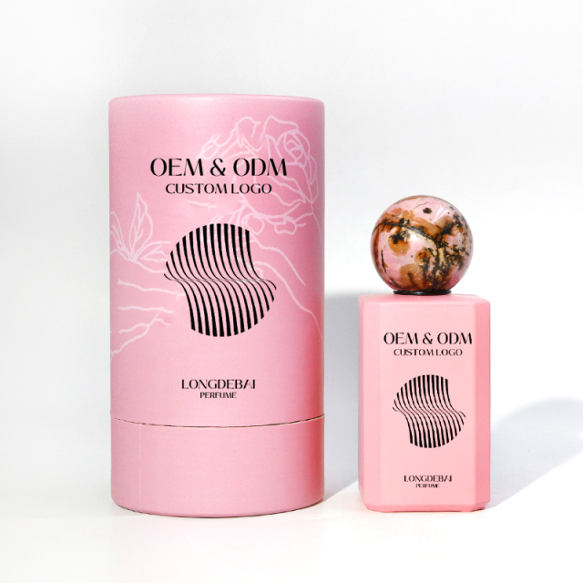 Custom black pink crimp perfume glass bottle 30ml 50ml 100ml square perfume bottle with jade lids