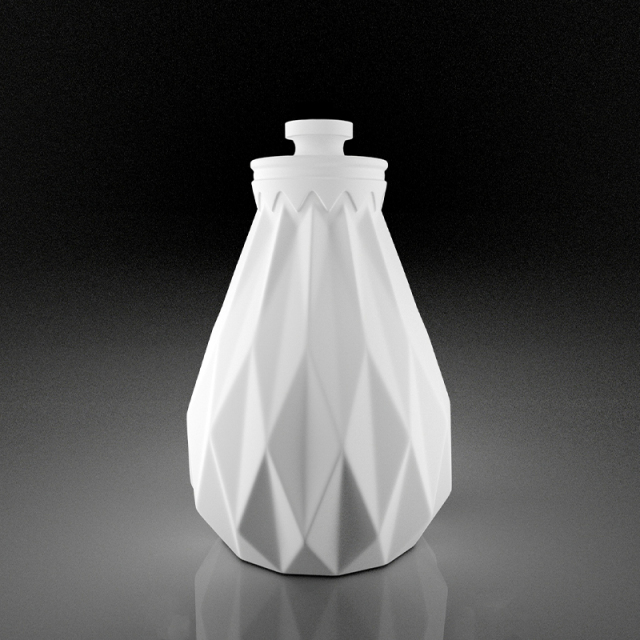 New design custom perfume bottle luxury crimp round spray 100ml perfume empty bottle glass with packaging box