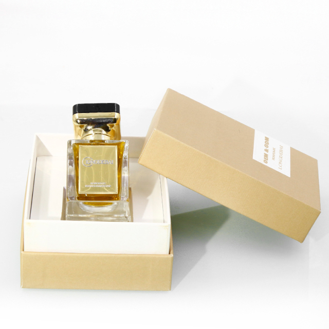 wholesale custom empty crimp square empty perfume spray bottle 50ml 100ml perfume glass bottle with irregular caps
