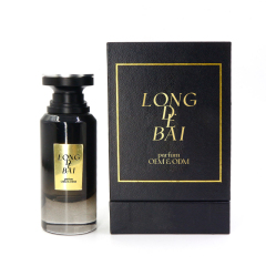 Factory makes arabic round black crimp perfume glass bottle empty pump sprayer 50ml perfume bottle with gift box