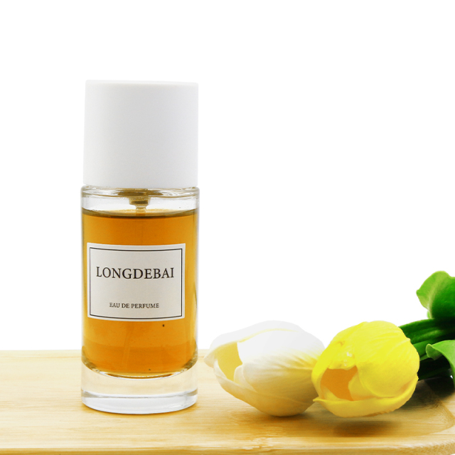 Luxury refil screw perfume spray bottle empty pump crimpless round cylinder 30ml 50ml 100ml glass perfume bottle with box