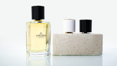 Square thick bottom polished glass perfume bottle customized, portable fashion perfume spray bottle