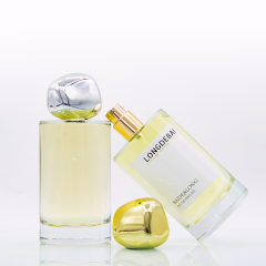 Wholesale crimp glass perfume bottle 30ml 50ml 100ml 200ml 250ml