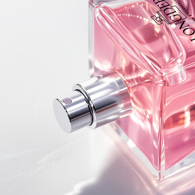 In stock wholesale high quality square empty glass perfume bottle 50ml with resin cap
