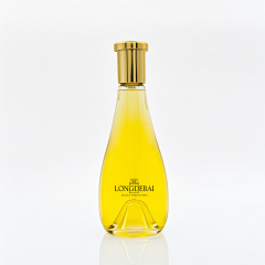 New design water droplet shape empty glass perfume bottle