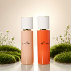 Elegant round glass perfume bottle 10ml 20ml 30ml 50ml 100ml with gift box