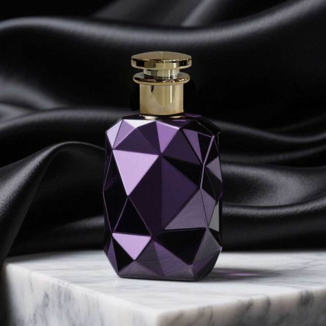 New design luxury glass perfume bottle 50ml 100ml 30ml with zamac cap