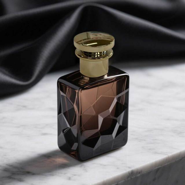 New design luxury glass perfume bottle 50ml 100ml 30ml with zamac cap