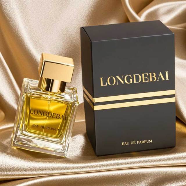 Luxury square transparent 30ml 50ml 100ml glass perfume spray bottles with custom luxury box