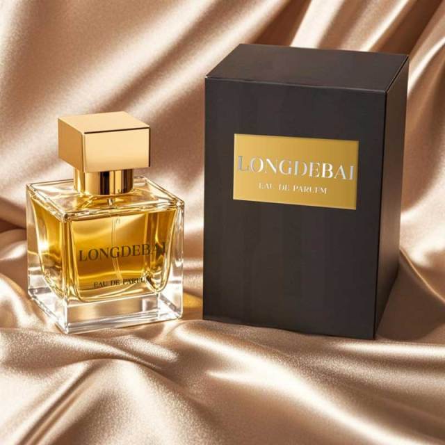 Luxury square transparent 30ml 50ml 100ml glass perfume spray bottles with custom luxury box