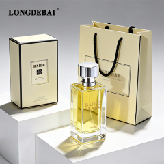 Wholesale transparent square glass bottle 30ml 50ml 100ml