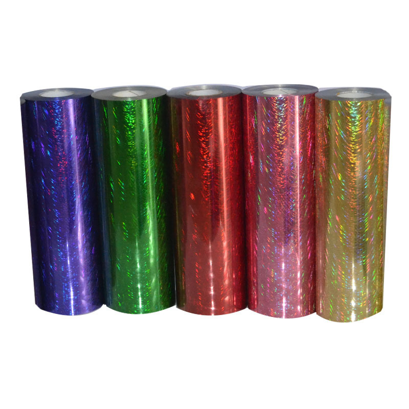 PET laser film, lettering film, heat transfer film for clothing and luggage, laser mirror, X-ray, iridescent B006, in stock from manufacturer