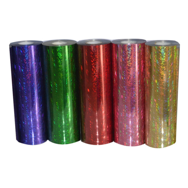PET Laser Film, Engraving Film, Clothing and Bag Heat Transfer Film, Laser Mirror X-ray Iridescent B006 Manufacturer's In-stock