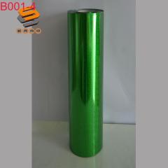 PET laser film, lettering film, heat transfer film for clothing and luggage, mirror, snowflake, and iridescent series