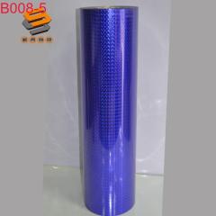 PET Laser Film, Engraving Film, Clothing and Bag Heat Transfer Film, Laser Mirror Square Iridescent Series B008