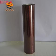 PET laser film, lettering film, heat transfer film for clothing and luggage, mirror, snowflake, and iridescent series