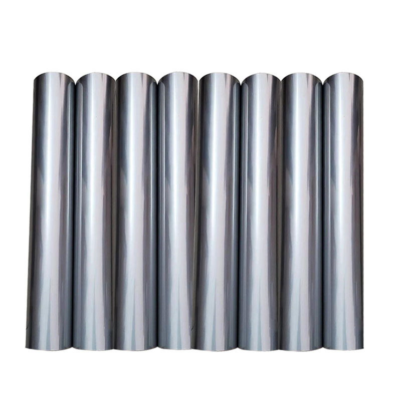 Reflective high-gloss lettering film, reflective gray heat transfer lettering film, high-gloss micro-elastic lettering film, high-gloss high-elastic lettering film