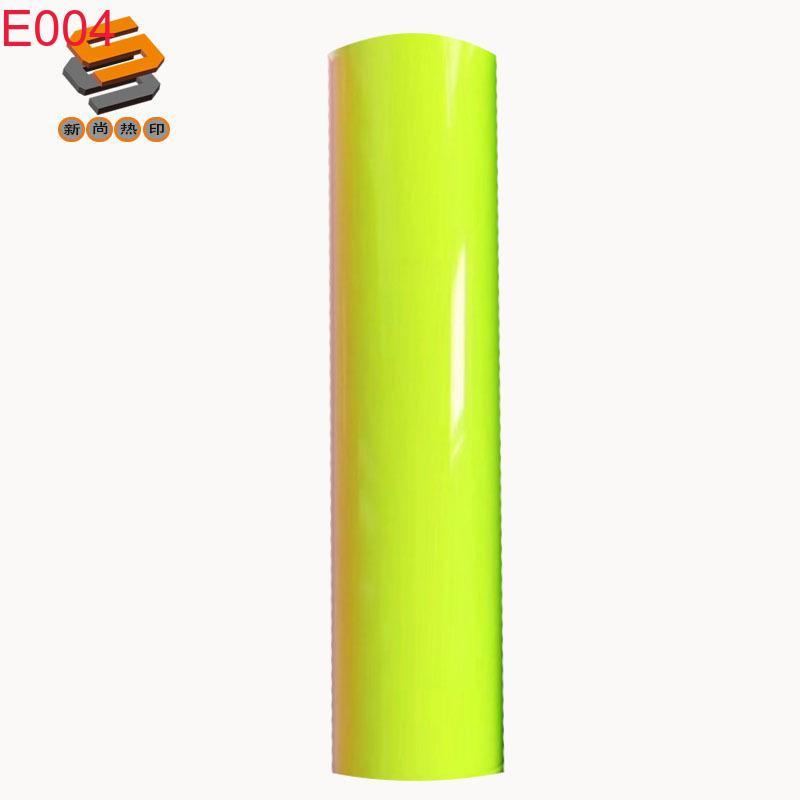 Reflective lettering film, heat transfer lettering film, plain color reflective lettering film, laser marking slicing