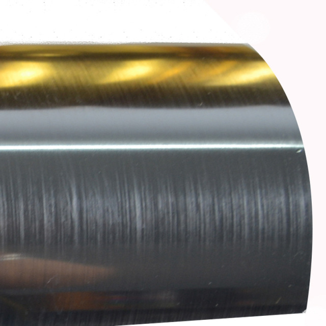 PU Soft Metal Lettering Film, High Elasticity, Washable, Water-Based Lettering Film, Brushed Finish Heat Transfer Lettering Film, Gold and Silver Brushed Finish