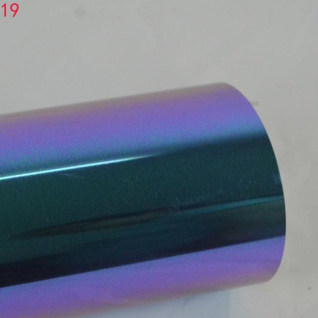 Soft Metal Lettering Film, High Elasticity Lettering Film, Rainbow Shattered Glass, Snowflake Soft Metal Dot Printing, PU Lettering Film