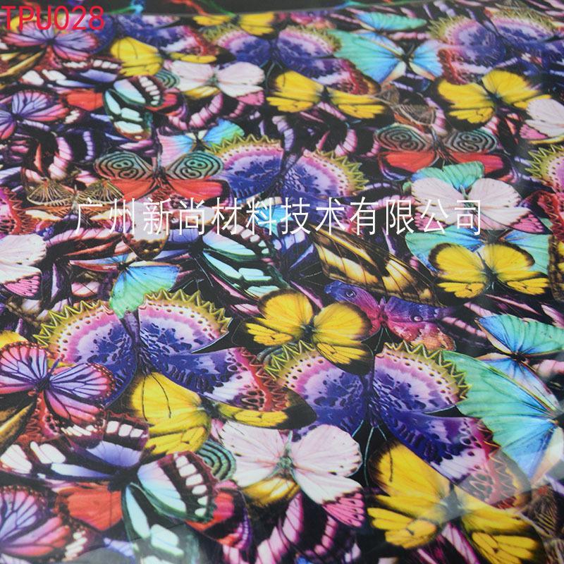 TPU printing lettering film, heat transfer lettering film, hot stamping lettering film, heat transfer printing lettering film, hot stamping film, heat transfer printing film