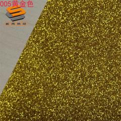 HTV Gold Foil Heat Transfer Film - Easy to Cut and Arrange Coarse Powder Surface Grifit Lettering Film PES Gold Foil Lettering Heat Transfer Film