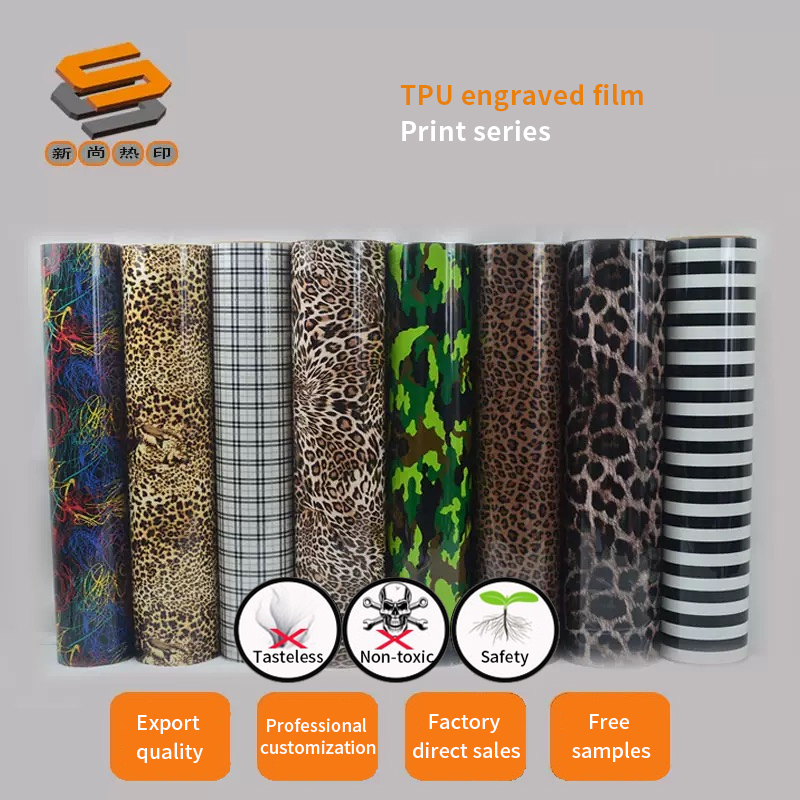 TPU printing lettering film, heat transfer lettering film, hot stamping lettering film, heat transfer printing lettering film, hot stamping film, heat transfer printing film