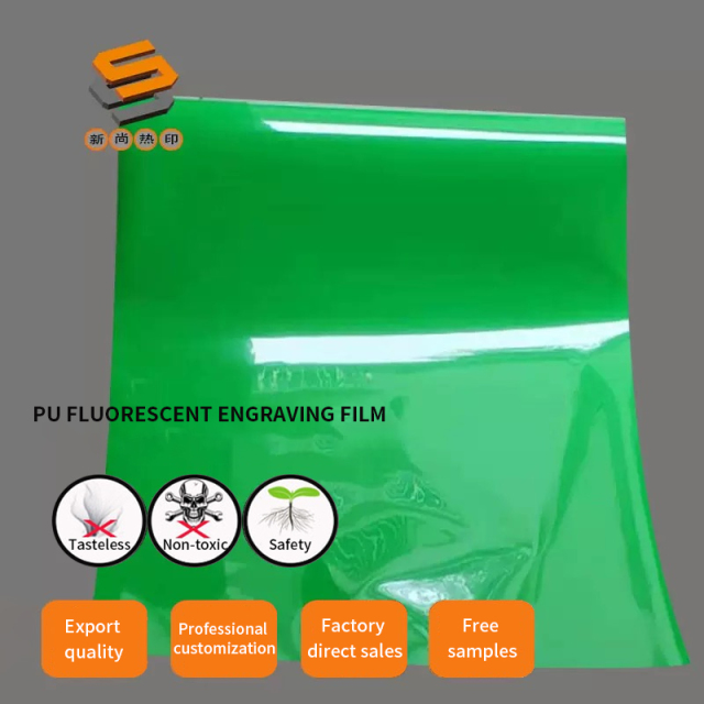Luminescent Engraving Film, Heat Transfer Engraving Film, Night Warning Sign, Night Reflective Film, Iridescent Luminescent New Product