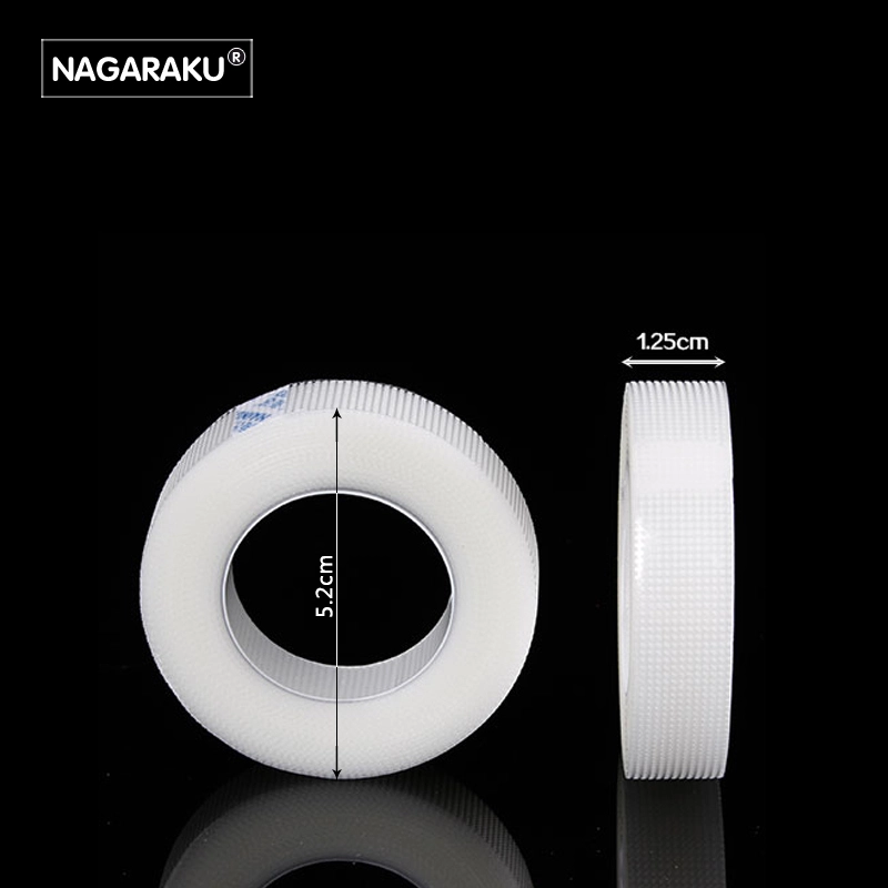 NAGARAKU  PE material breathable and anti-allergy easy tear eye tapes for grafting false eyelash better than paper tapes