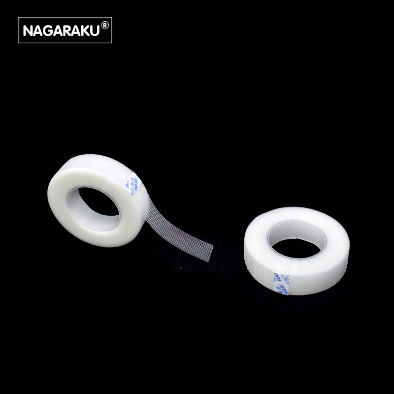 NAGARAKU  PE material breathable and anti-allergy easy tear eye tapes for grafting false eyelash better than paper tapes