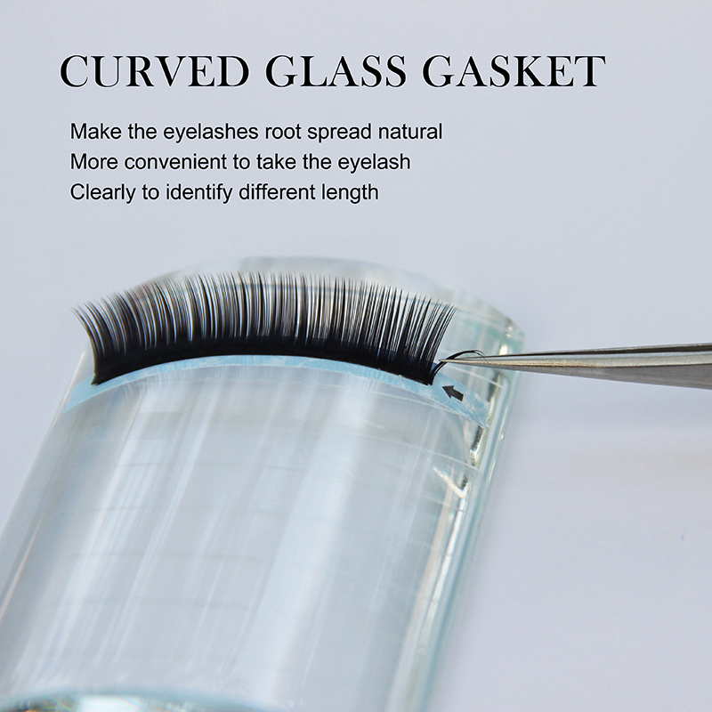 NAGARAKU Eyelash Extension Crystal Measure Pads  Crystal Individual Eyelash Adhesive Stand False Eyelash Extension amplification