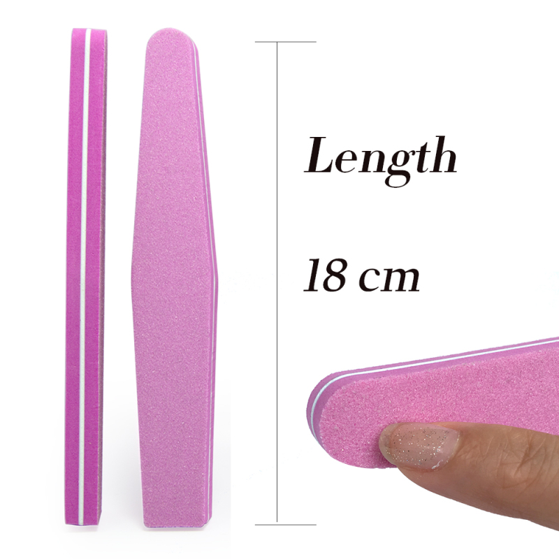 NAGARAKU Double Sides Nail files buffer Trimmer Buffer lime sponge Nail Art Tools Washable Buffing Sanding File High quality