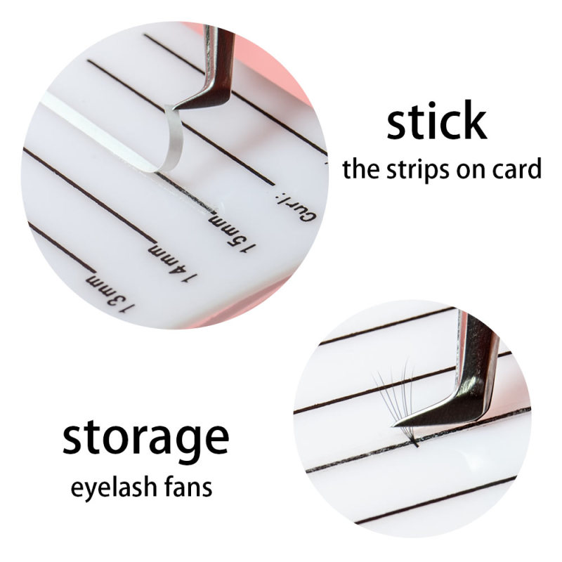 NAGARAKU  Acrylic False Eyelashes Eye Lashes Storage Box Volume lash storage Makeup tools Case Organizer Transparent 250 strips