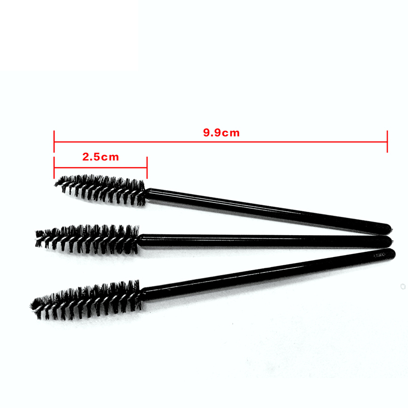 NAGARAKU Wholesale 100pcs Mascara Eyelash Make Up Brush ,Disposable Mascara Wand ,Mascara wand brushes