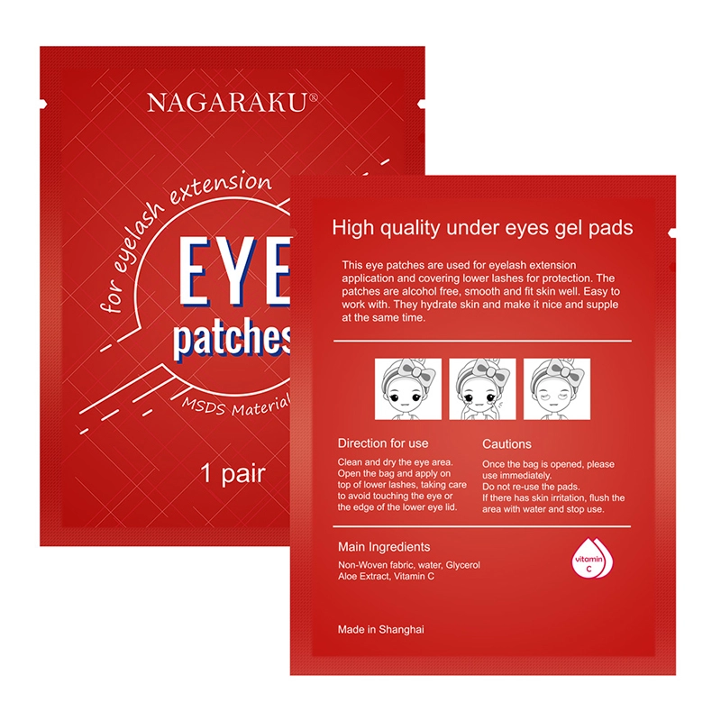 NAGARAKU Under Eye Pads Patches Gel Patch for Eyelash Extensions Make up Under eye pads Aloe Vitamin Patch