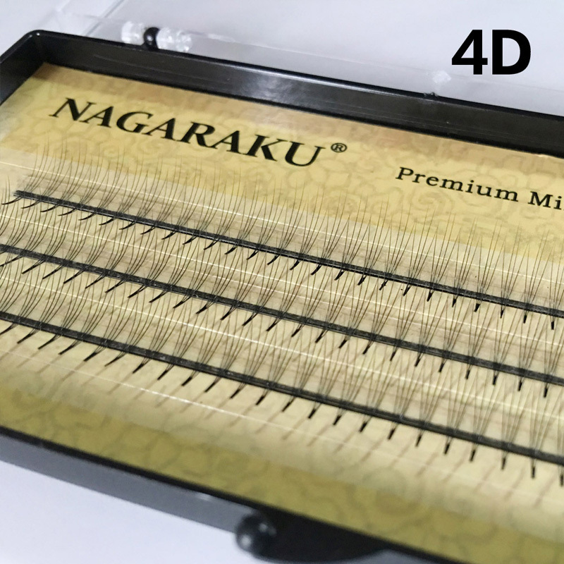 NAGARAKU Volume Eyelashes Maquillaje Mekeup 2D-6D Black Faux Natual Premium Lashes Premade Fans Eyelash Extension volume eyelash