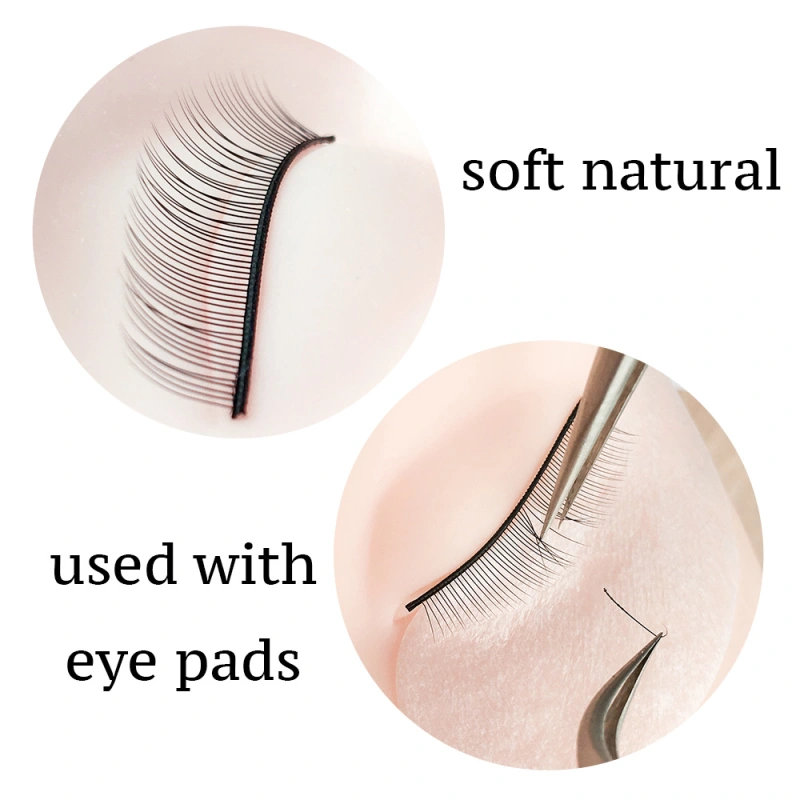 NAGARAKU False Eyelashes 5 Pairs Set Handmade Training Lashes For Beginners Eyelash Extension Beauty Salon Student Practice